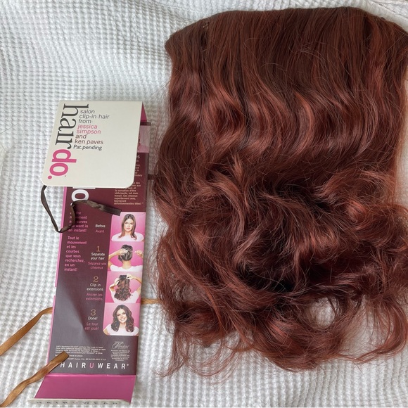 JESSICA SIMPSON HAIRDO Salon 18’ Clip In Wavy Extensions - Picture 5 of 7